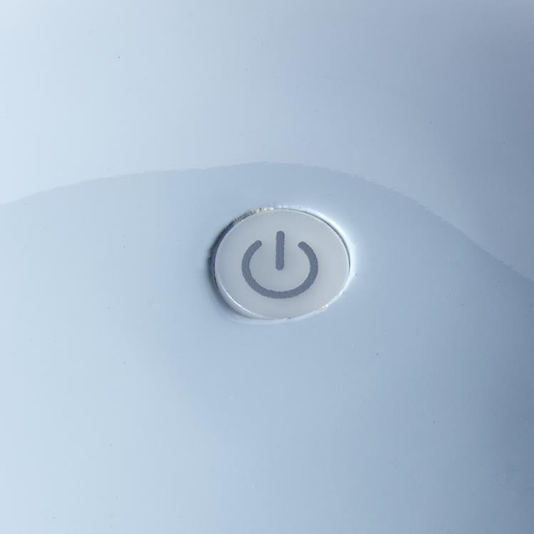Pale Denim Lacquer Rechargeable Bobbin LED Lamp