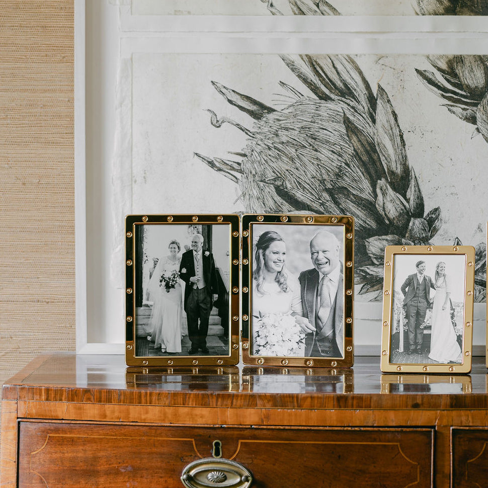 Gold Locket Double Frame