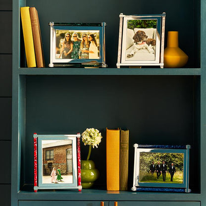 Emerald & Silver Acrylic Photo Frame