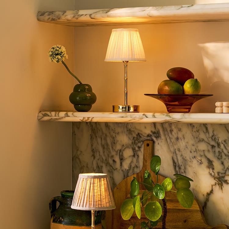 White Empire Lampshade - 16cm