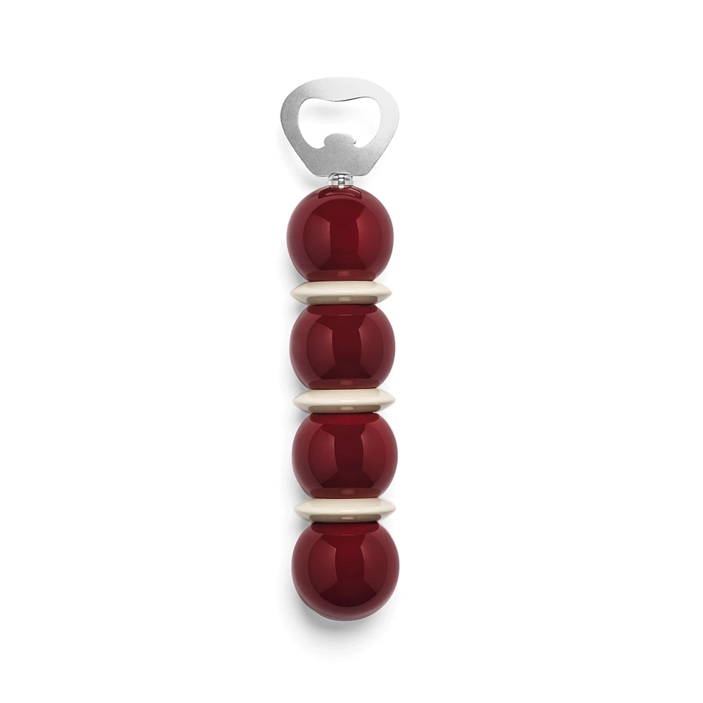 Cherry and Cappuccino Bobbin Bottle Opener