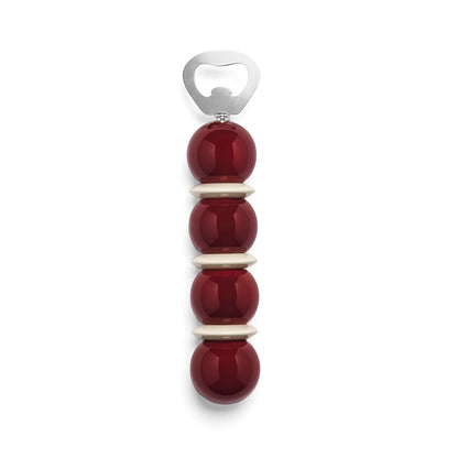 Cherry and Cappuccino Bobbin Bottle Opener