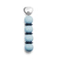 Pale Denim & Navy Bobbin Bottle Opener