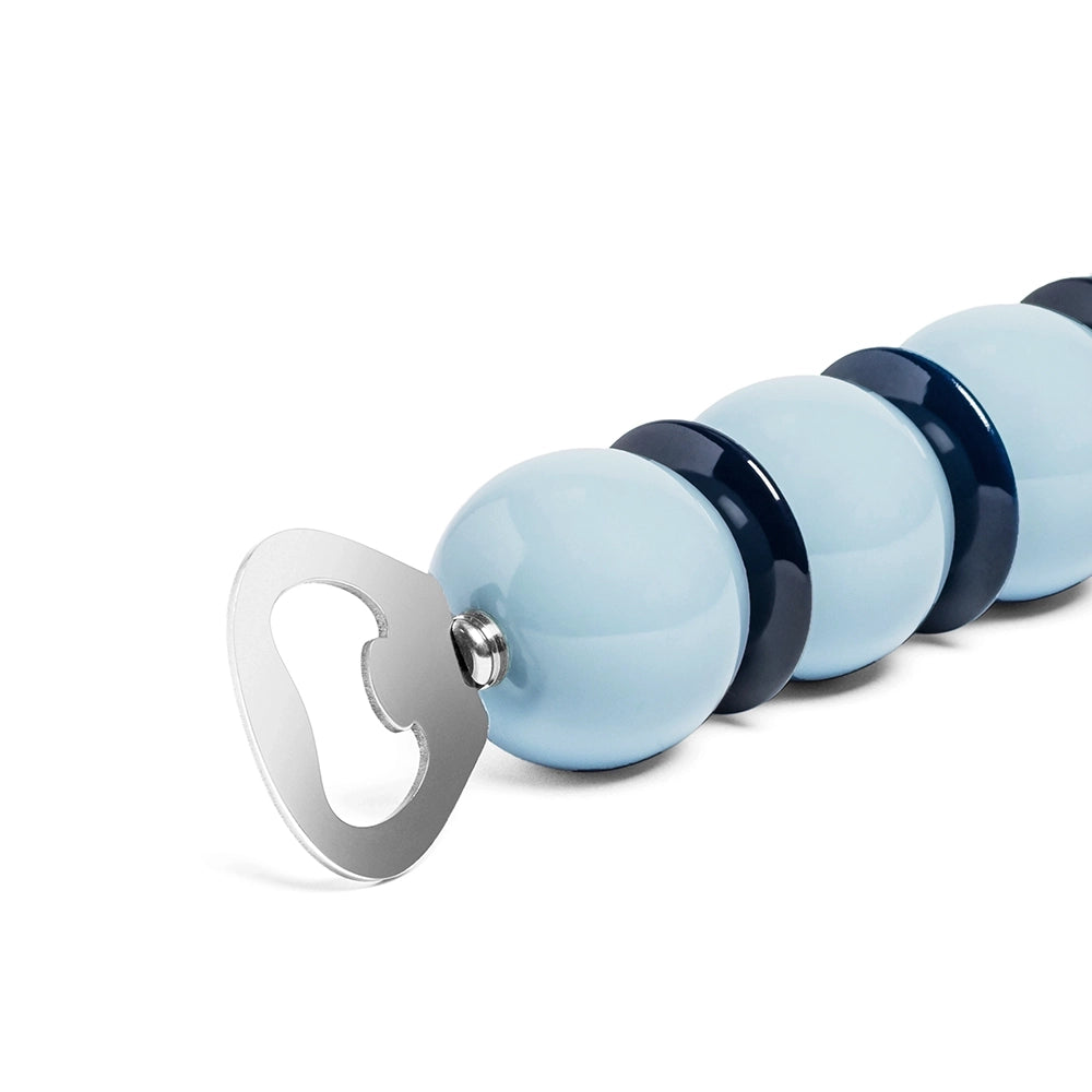 Pale Denim & Navy Bobbin Bottle Opener