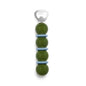 Khaki Green & Pale Denim Bobbin Bottle Opener