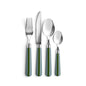Chambray & Khaki Bobbin Cutlery - 16-Piece Set