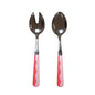 Wave Salad Servers - Watermelon & Pink (2‑Piece Set)