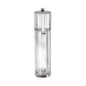 Clear Icy Flute Salt or Pepper Mill