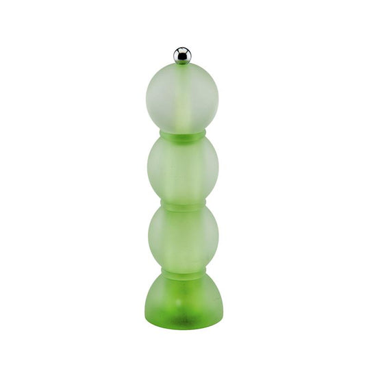 Green Frosty Bobbin Salt or Pepper Mill