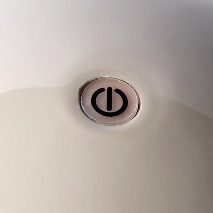 Cappuccino Lacquer Rechargeable Bobbin LED Lamp