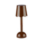 Scallop LED Lamp Chocolate 28cm