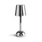 Chrome Rechargeable Bobbin LED Lamp