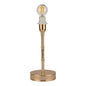 Bamboo Lamp Base Matt Gold 25cm