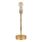 Bamboo Lamp Base Gold 30cm