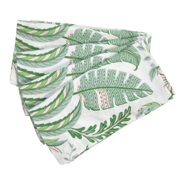 Palm Beach Green Napkins – Set of 4