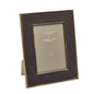 Sophie Paterson Photo Frame Charcoal Grey Velvet 5 x 7"