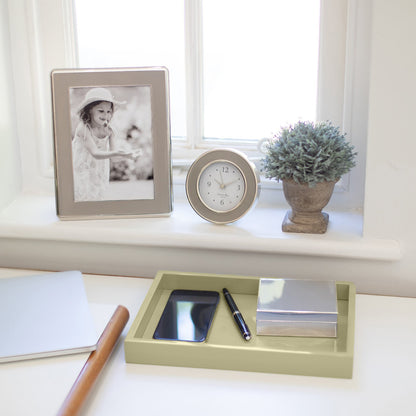 Chiffon Grey Small Lacquered Small Tray