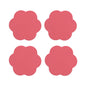 Watermelon Pink Coasters – Set of 4