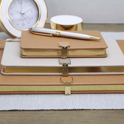 Grey & Gold A5 Notebook