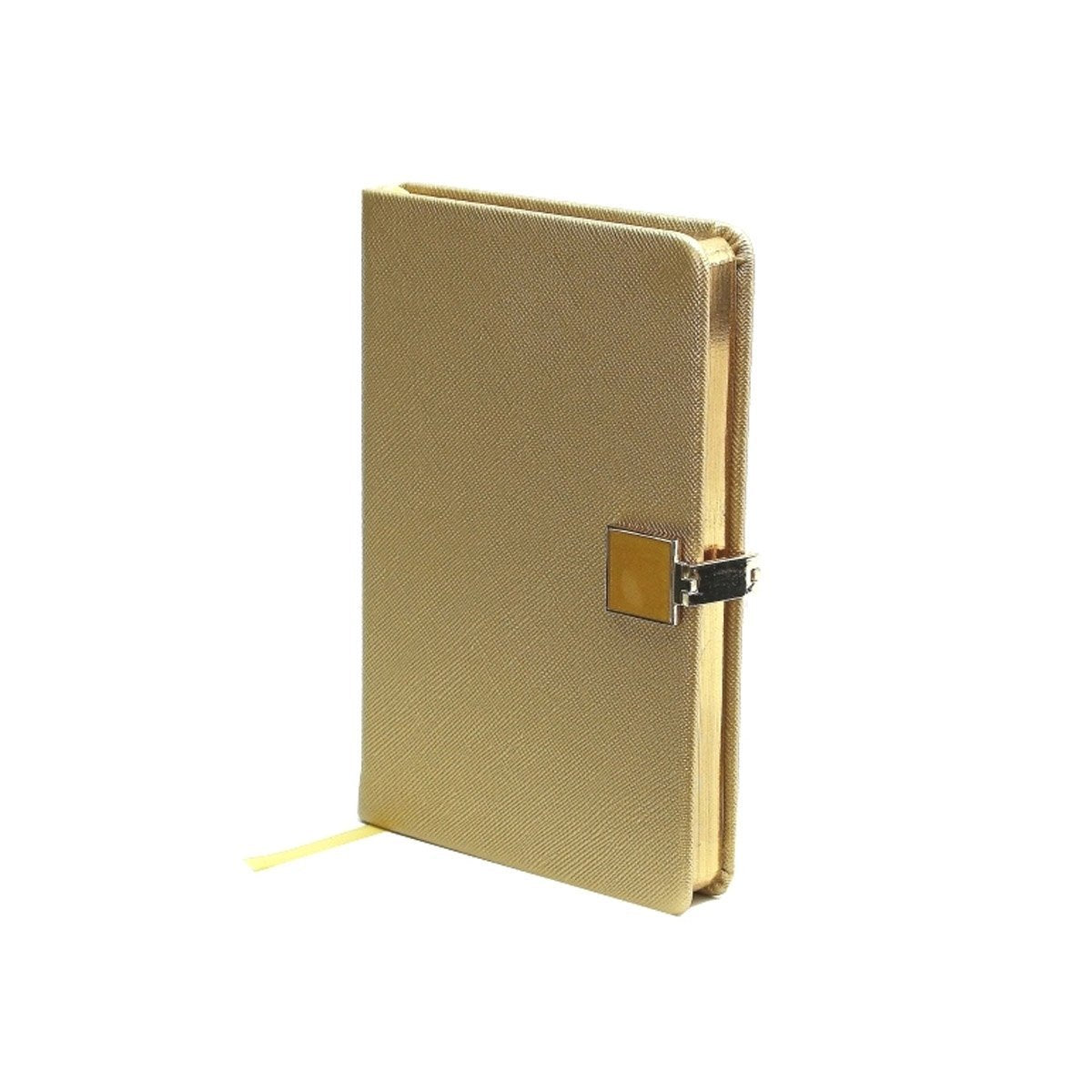Notebook With Golden Line Gold & Gold A6 Notebook – Addison Ross Trade USA
