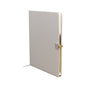 Grey & Gold A5 Notebook