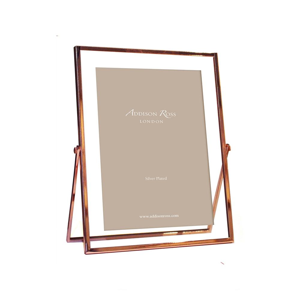 Rose Gold & Glass Photo Frame - Gold Frames - Addison Ross