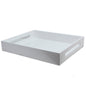 White Medium Lacquered Serving Tray