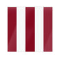 Burgundy & White Lacquer Placemats – Set of 4