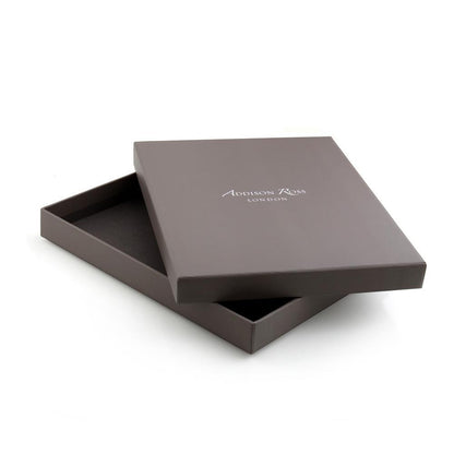 Black Croc & Silver Frame - Addison Ross